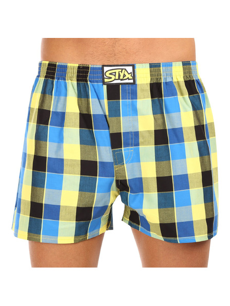 Styx Styx Classic Rubber Shorts für Herren in Übergröße Multicolor