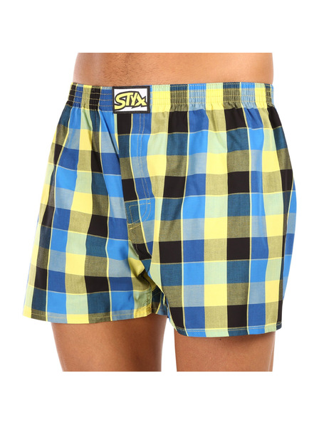 Styx Styx Classic Rubber Shorts für Herren in Übergröße Multicolor