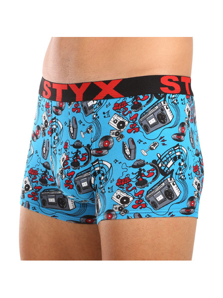 Styx Herrenboxer Styx art Sportgummiband Musik