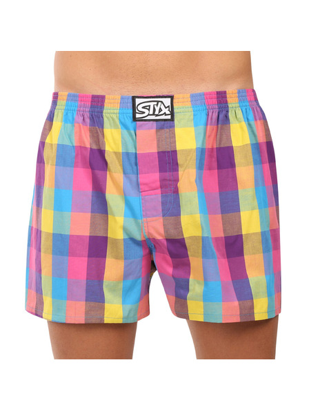 Styx Styx Classic Rubber Shorts für Herren in Übergröße Multicolor