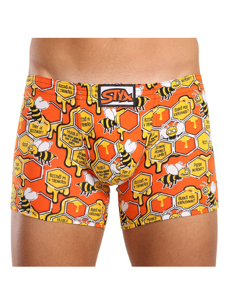 Styx Herrenboxer Styx long art klassisches Gummiband Bienen