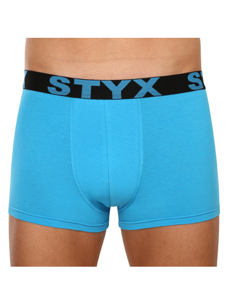 Styx Dreierpack - Herrenboxershorts Styx Sportgummi Übergröße mehrfarbig