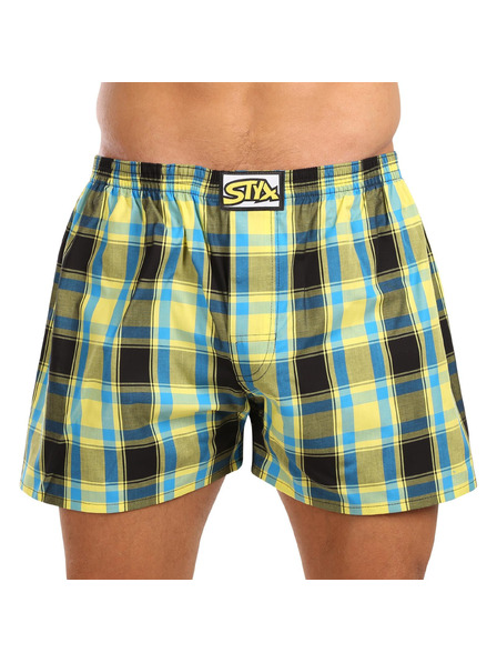 Styx Styx Classic Rubber Shorts für Herren in Übergröße Multicolor