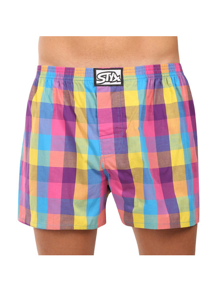 Styx Dreier-Set Herren Styx Shorts klassisch elastisch mehrfarbig