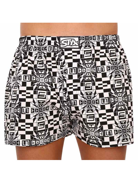 Styx Herren-Boxershorts Styx art klassisches Gummiband Übergrößen paradox