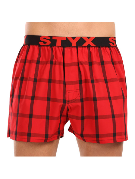 Styx Dreierpack - Herrenshorts Styx Sportgummi mehrfarbig