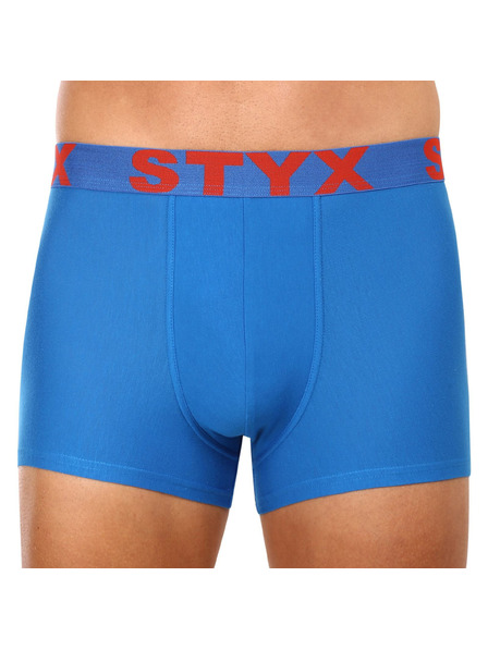 Styx Fünfer-Set - Herren-Boxershorts Styx Sportgummi Übergröße mehrfarbig