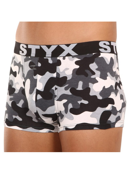 Styx Herren-Boxershorts Styx art Sportgummi Übergröße Camouflage