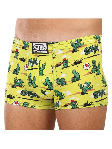 Styx Herren-Boxershorts Styx art klassisches Gummi Kakteen