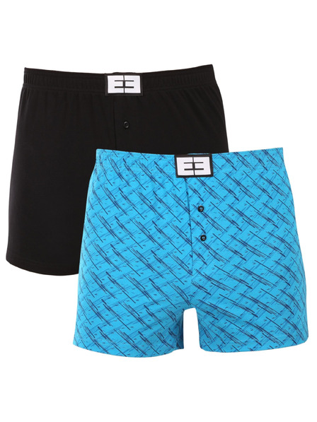 Nedeto 2er-Set - Herren-Boxershorts Nedeto mehrfarbig