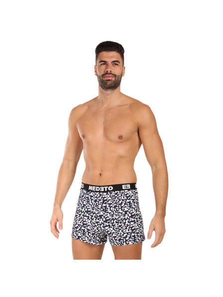 Nedeto Vierpack - Herrenboxershorts Nedeto mehrfarbig