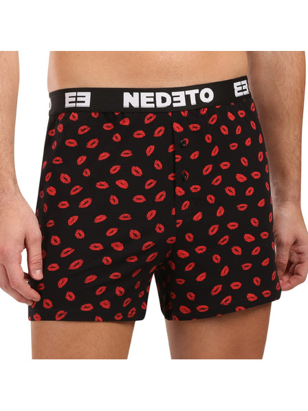 Nedeto Herrenboxershorts Nedeto Kiss mehrfarbig