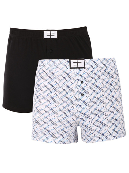 Nedeto 2er-Set - Herren-Boxershorts Nedeto mehrfarbig