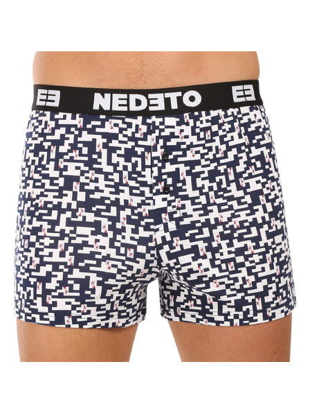Nedeto 2er-Set - Herren-Boxershorts Nedeto mehrfarbig