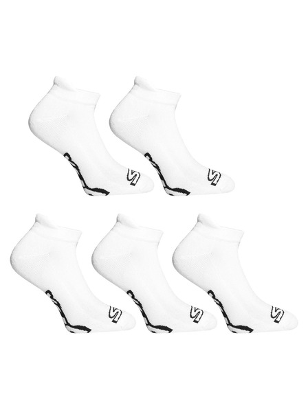 Styx 5PACK Styx Socken Niedrig Weiß