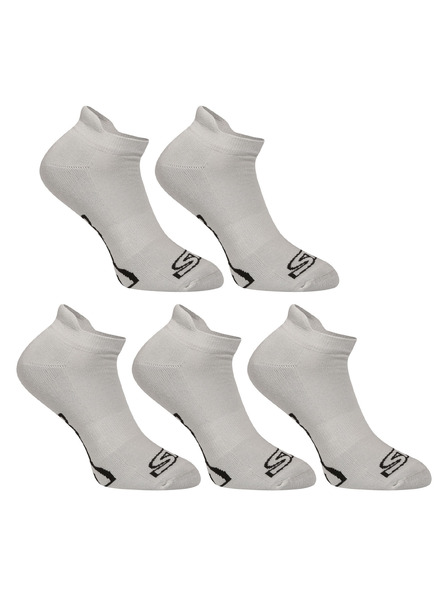 Styx 5PACK Styx niedrige Socken grau