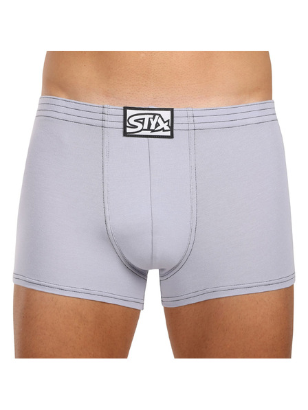 Styx Styx Herren Boxershorts klassisch elastisch hellgrau