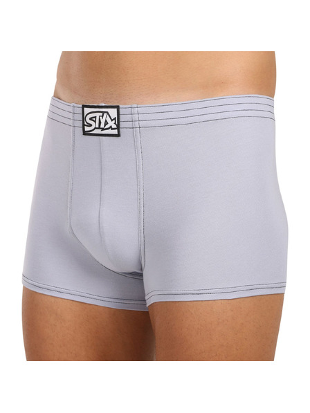 Styx Styx Herren Boxershorts klassisch elastisch hellgrau