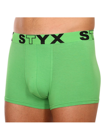 Styx Herren Boxershorts Styx Sport elastisch grün