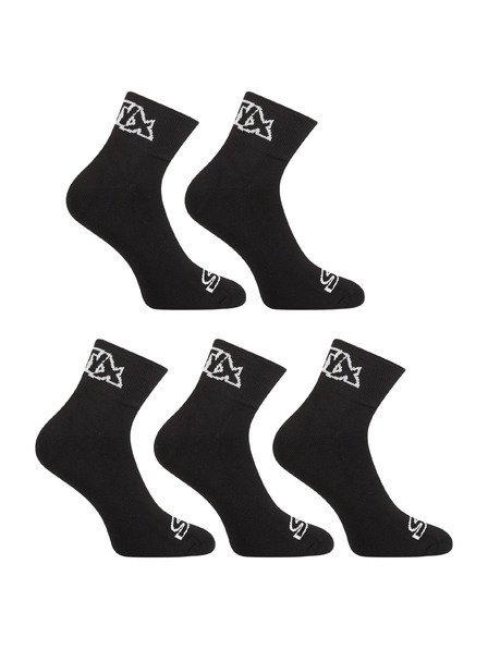 Styx 5PACK Styx Knöchelsocken schwarz