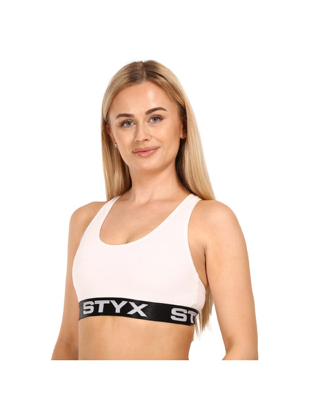 Styx Damen Styx Sport-BH weiß