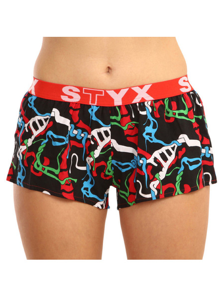 Styx Damen Styx Art Sport Shorts Gummi Dschungel