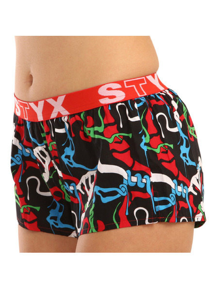 Styx Damen Styx Art Sport Shorts Gummi Dschungel