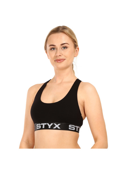 Styx Damen Styx Sport-BH schwarz
