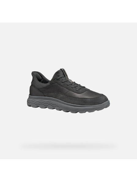 Geox Dunkelgraue Herren-Sneaker Geox Spherica Plus