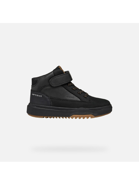 Geox Black Boys Ankle Boots Geox Bunshee B Abx