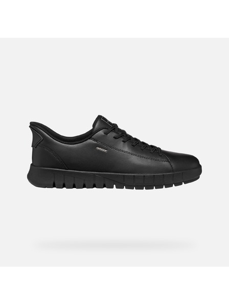 Geox Schwarze Herren-Sneaker Geox Flextride Plus