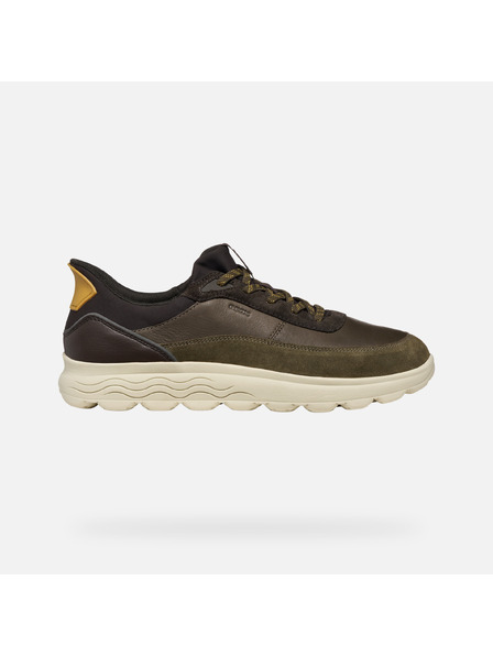 Geox Dunkelgrüne Herren Sneaker Geox Spherica Plus