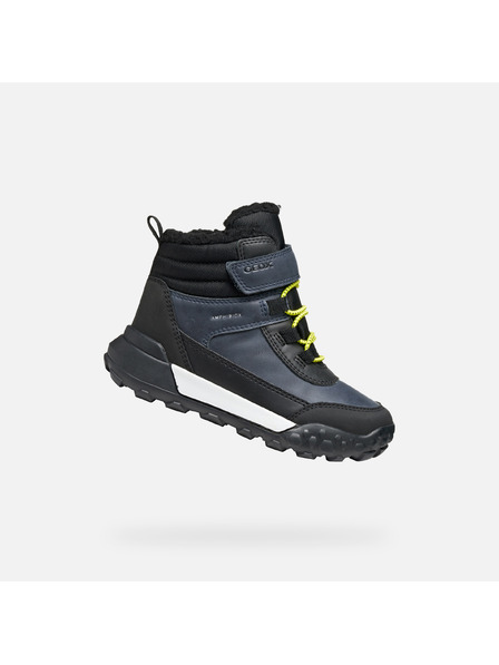 Geox Dunkelblau Jungen-Stiefeletten Geox Trekkyup ABX