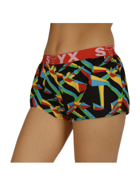 Styx Damen-Boxershorts Styx art Sportgummi dreieckig