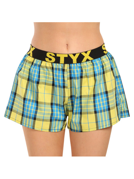 Styx Damen-Boxershorts Styx Sportgummi mehrfarbig