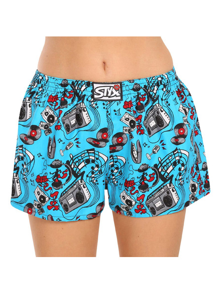 Styx Damen-Boxershorts Styx art klassisches Gummi Musik