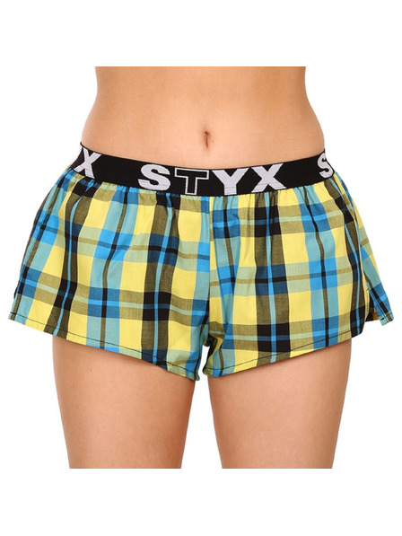 Styx Damen-Boxershorts Styx Sportgummi mehrfarbig
