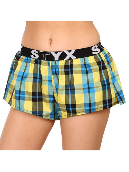Styx Damen-Boxershorts Styx Sportgummi mehrfarbig
