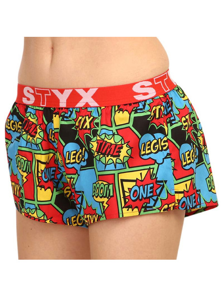 Styx Damen-Boxershorts Styx art Sportgummi Boom