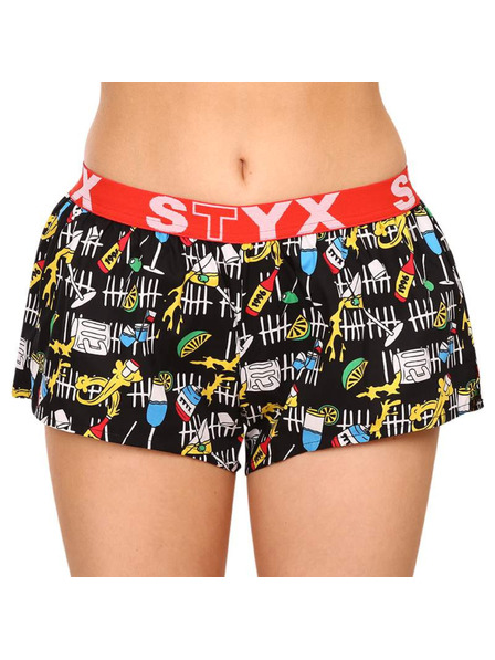 Styx Damen Styx Kunst Sport Gummi Party Shorts