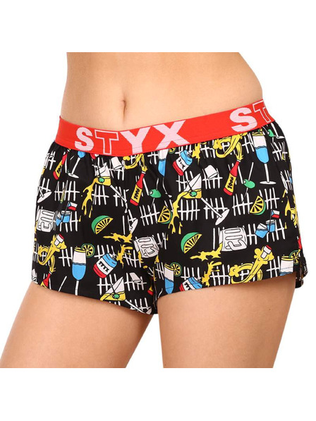 Styx Damen Styx Kunst Sport Gummi Party Shorts