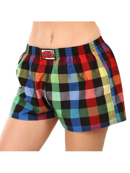 Styx Damen-Slip Styx klassisches Gummiband mehrfarbig