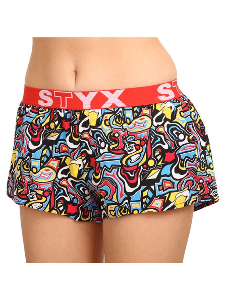 Styx Damen-Slip Styx Art Sportgummi Skizze
