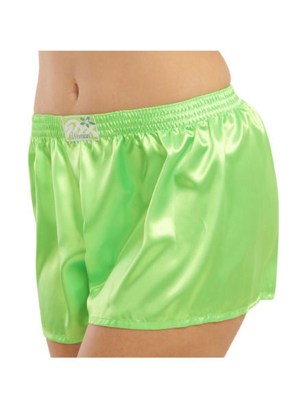 Styx Damen Styx Classic Rubber Shorts Satin Grün
