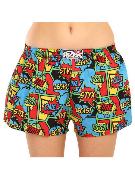 Styx Damen-Boxershorts Styx art klassisches Gummi Boom