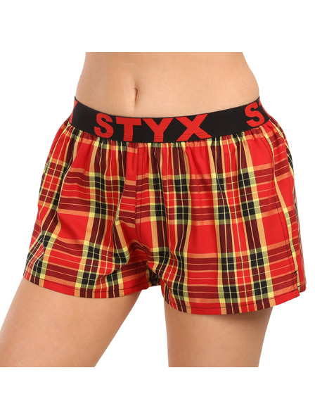 Styx Damen-Boxershorts Styx Sportgummi mehrfarbig