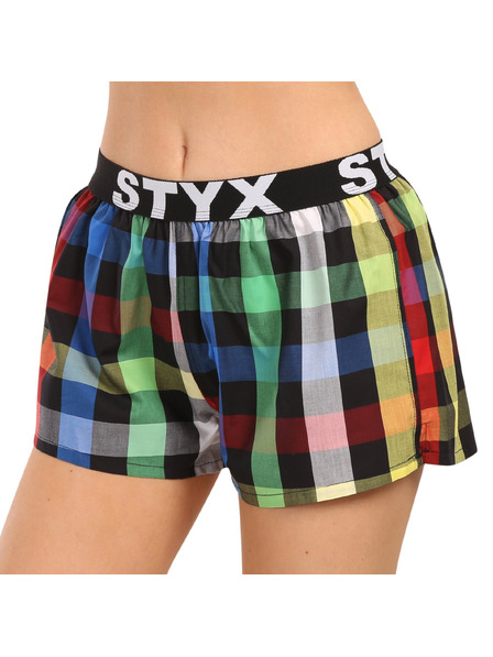 Styx Damen-Boxershorts Styx Sportgummi mehrfarbig