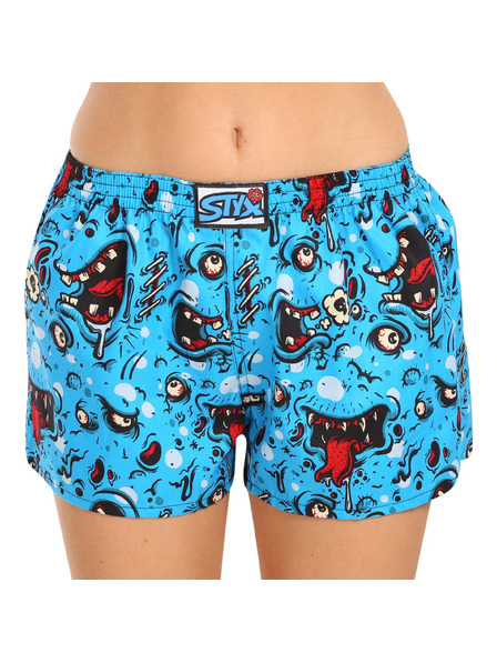 Styx Damen-Boxershorts Styx art klassisches Gummi Zombie