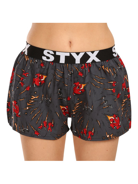 Styx Damen-Boxershorts Styx art Sportgummi kratzer