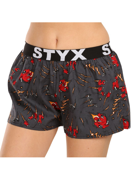 Styx Damen-Boxershorts Styx art Sportgummi kratzer